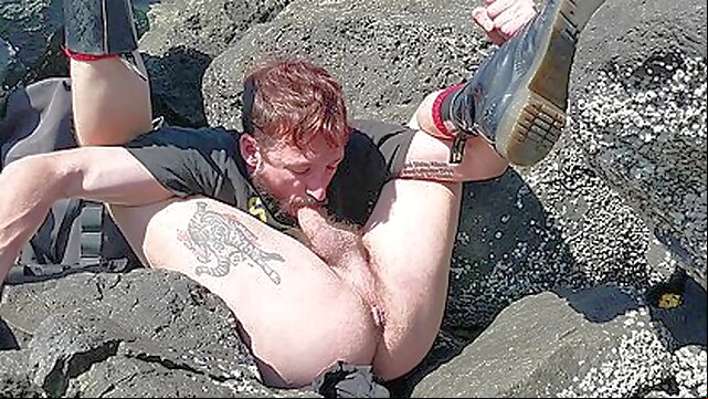 Rock Beach Public amateur gay big cock videos
